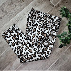 Chico's leopard pants